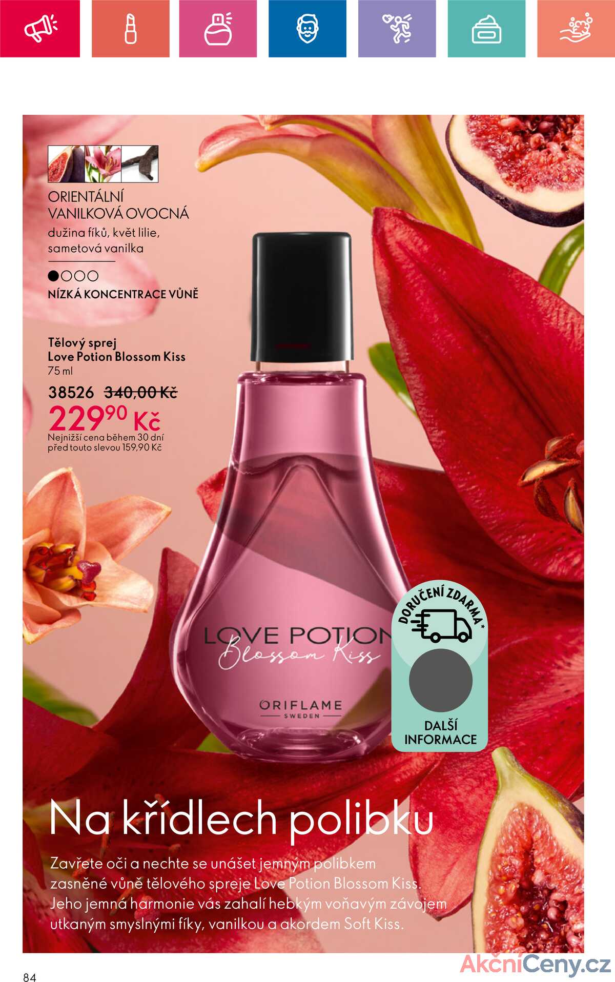 Leták Oriflame strana 84/182