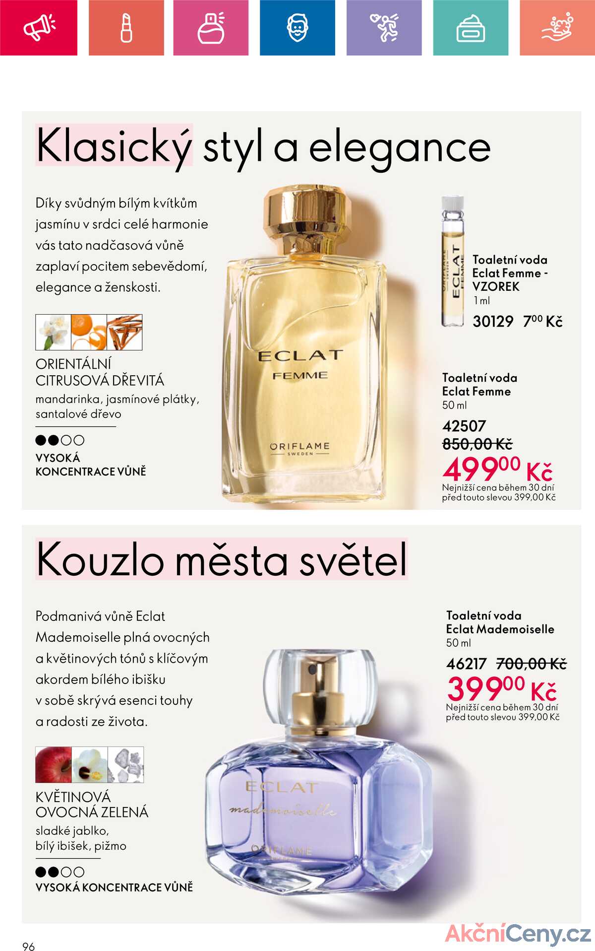 Leták Oriflame strana 96/182