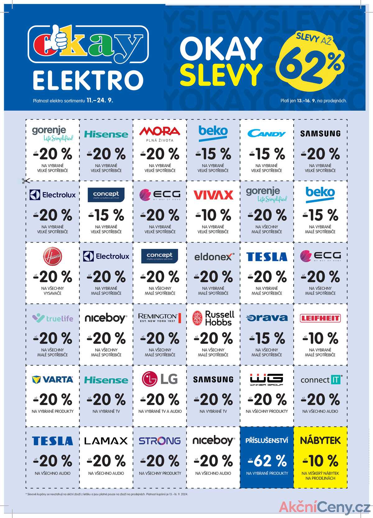 Leták Okay strana 1/4