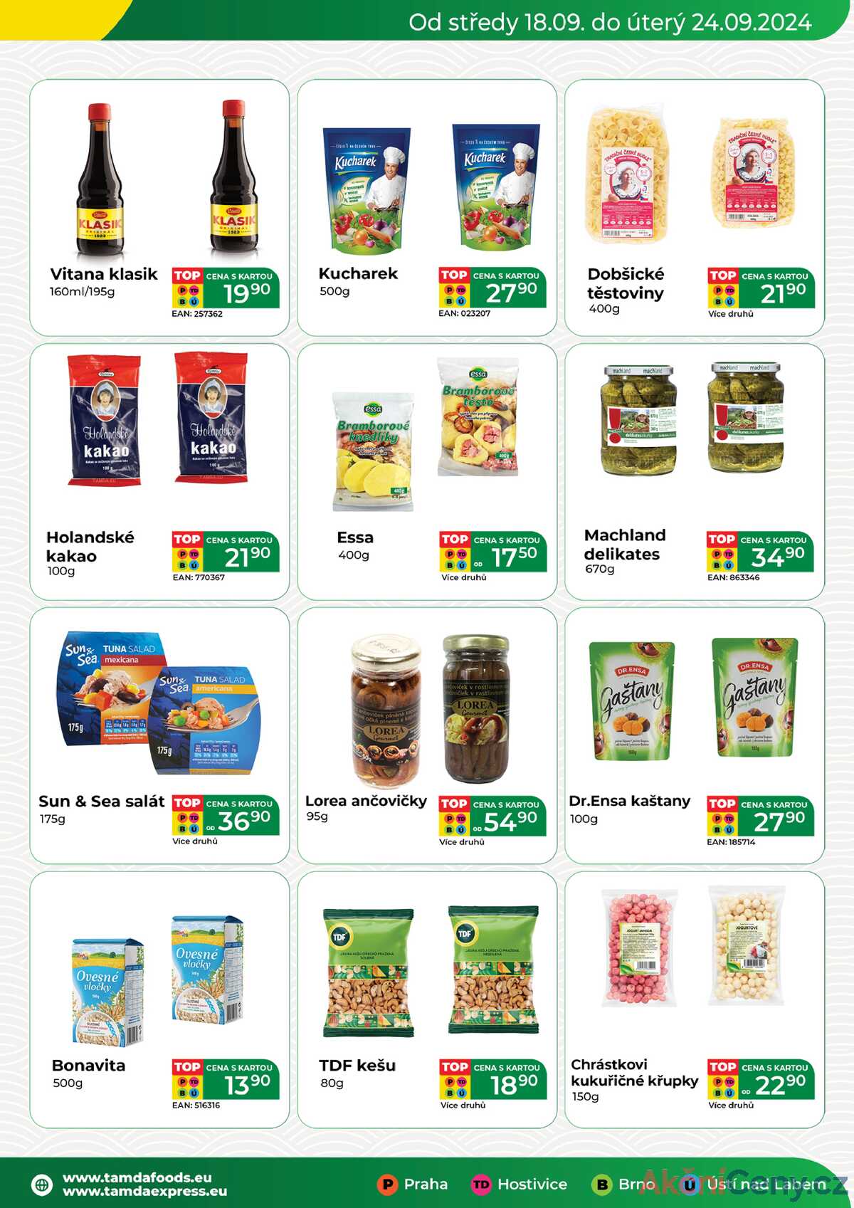 Leták Tamda Foods strana 3/44