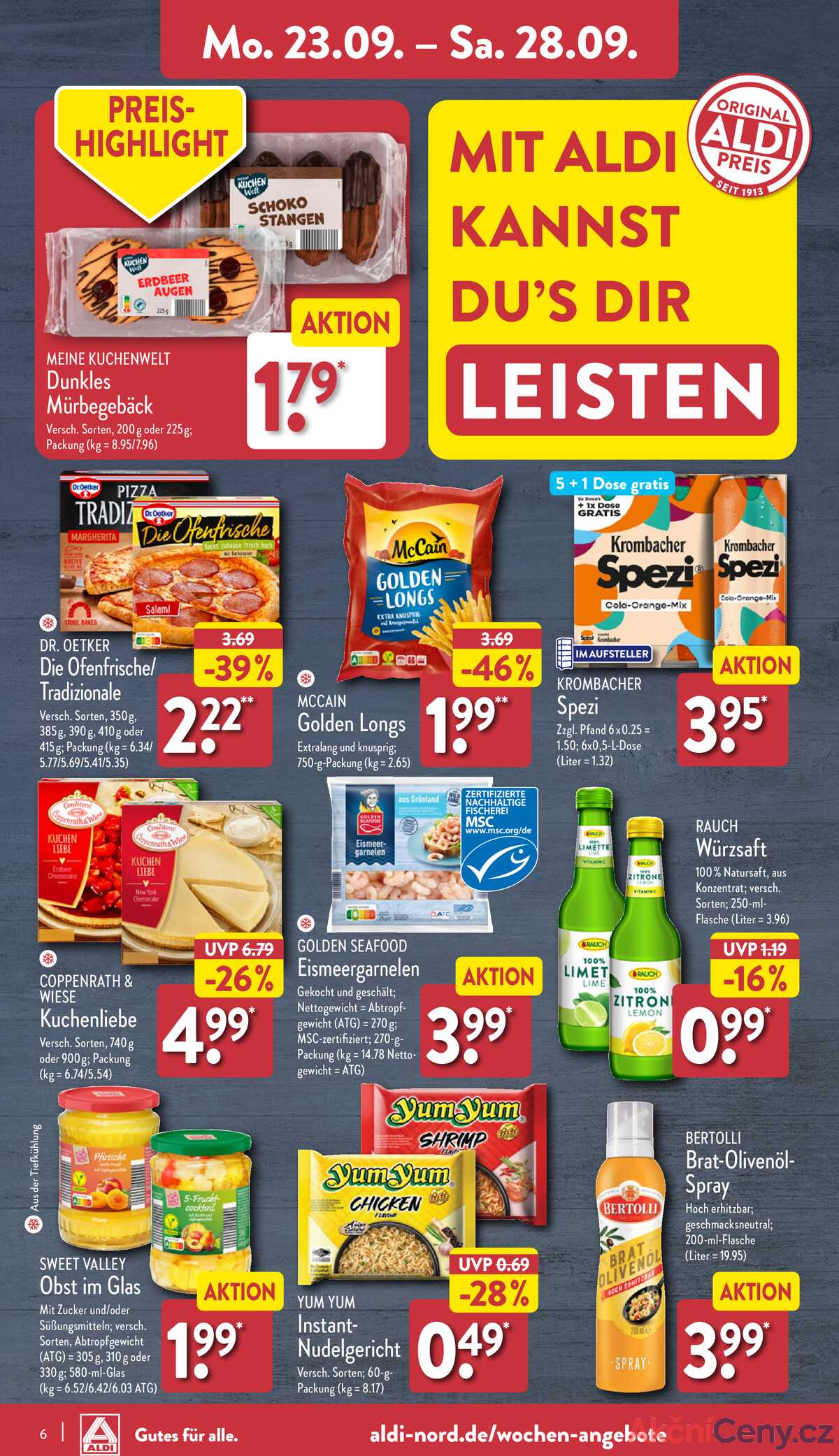 Leták Aldi Deutschland strana 6/42