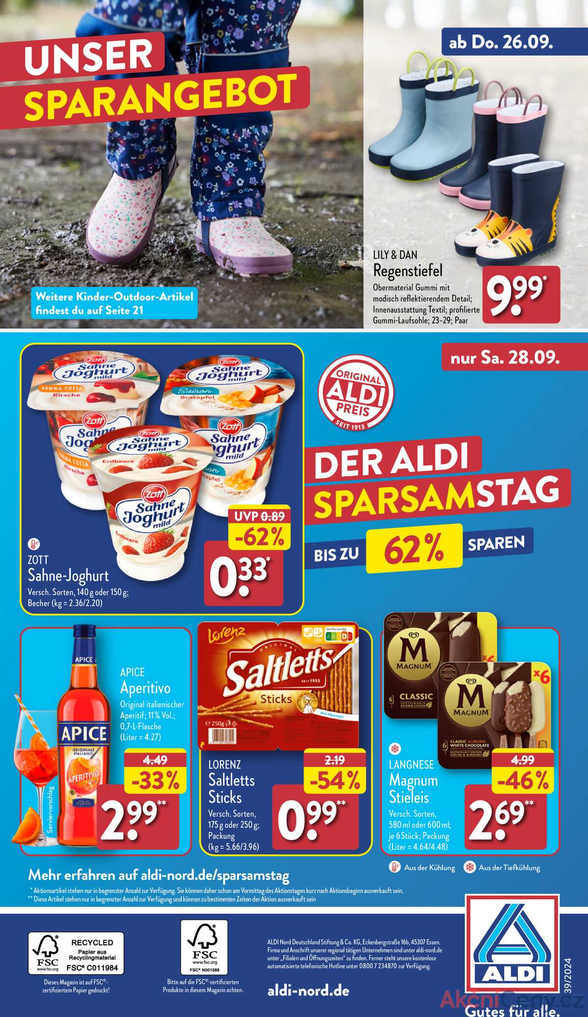 Leták Aldi Deutschland strana 36/42