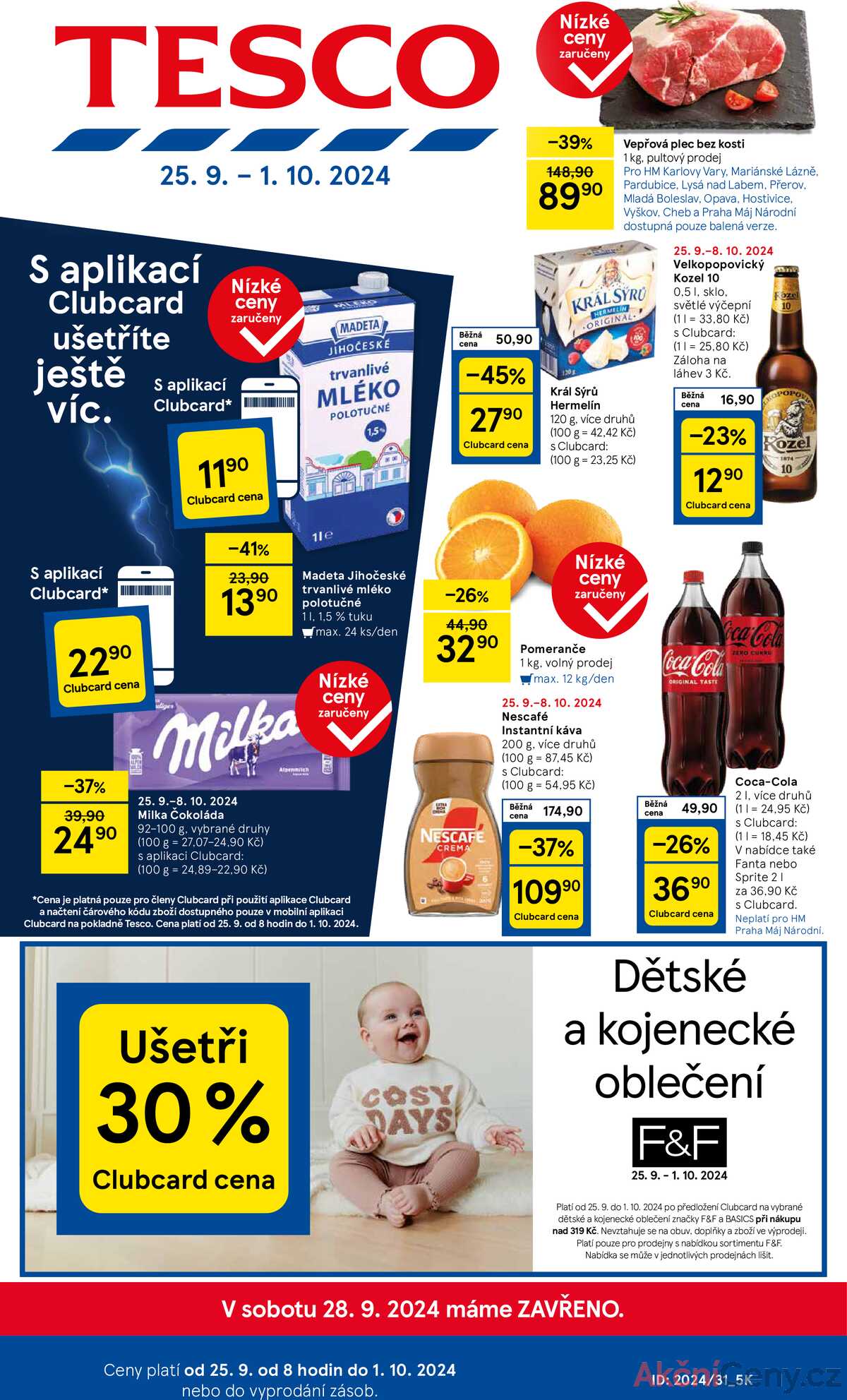 Leták Tesco strana 1/30