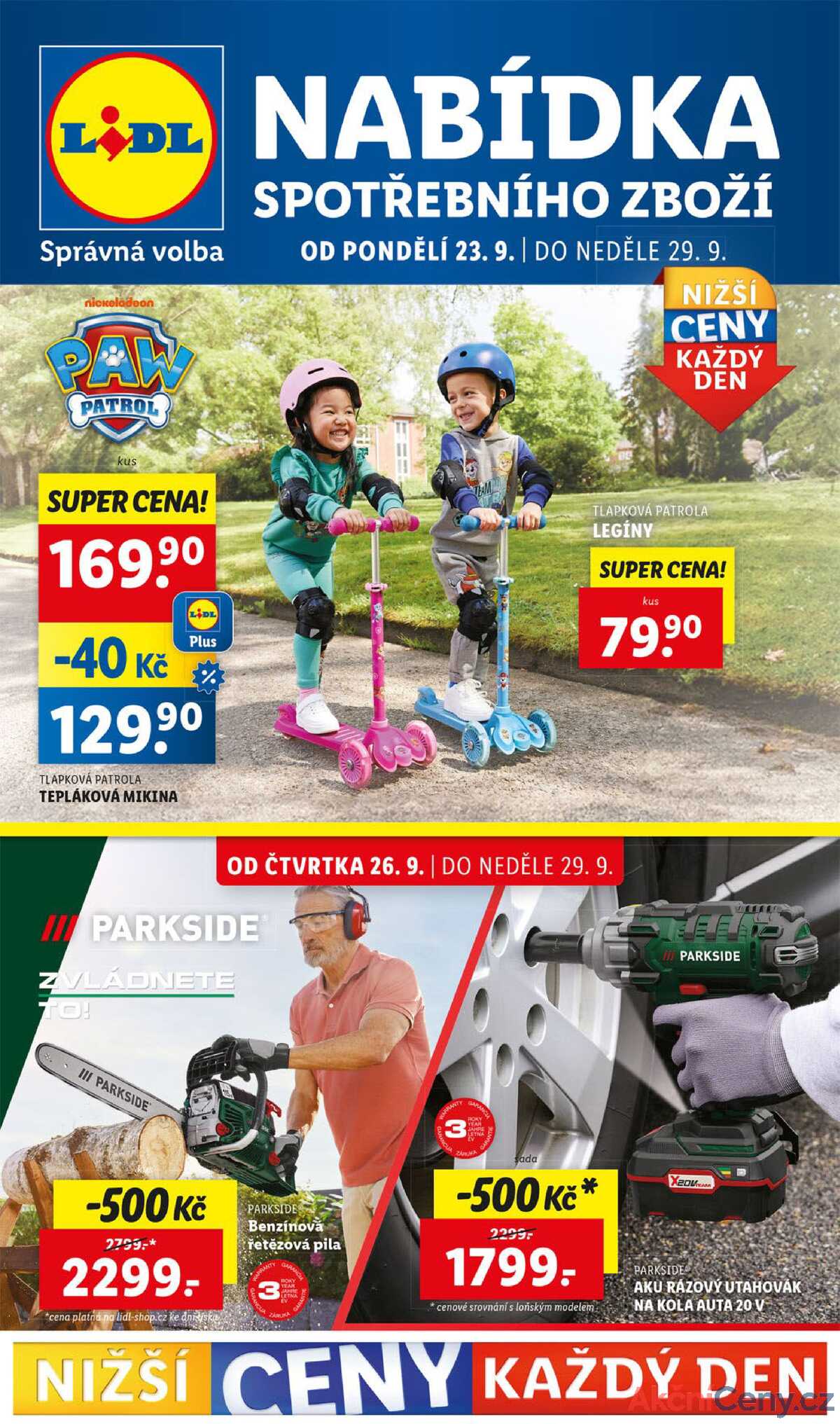 Leták Lidl strana 1/19