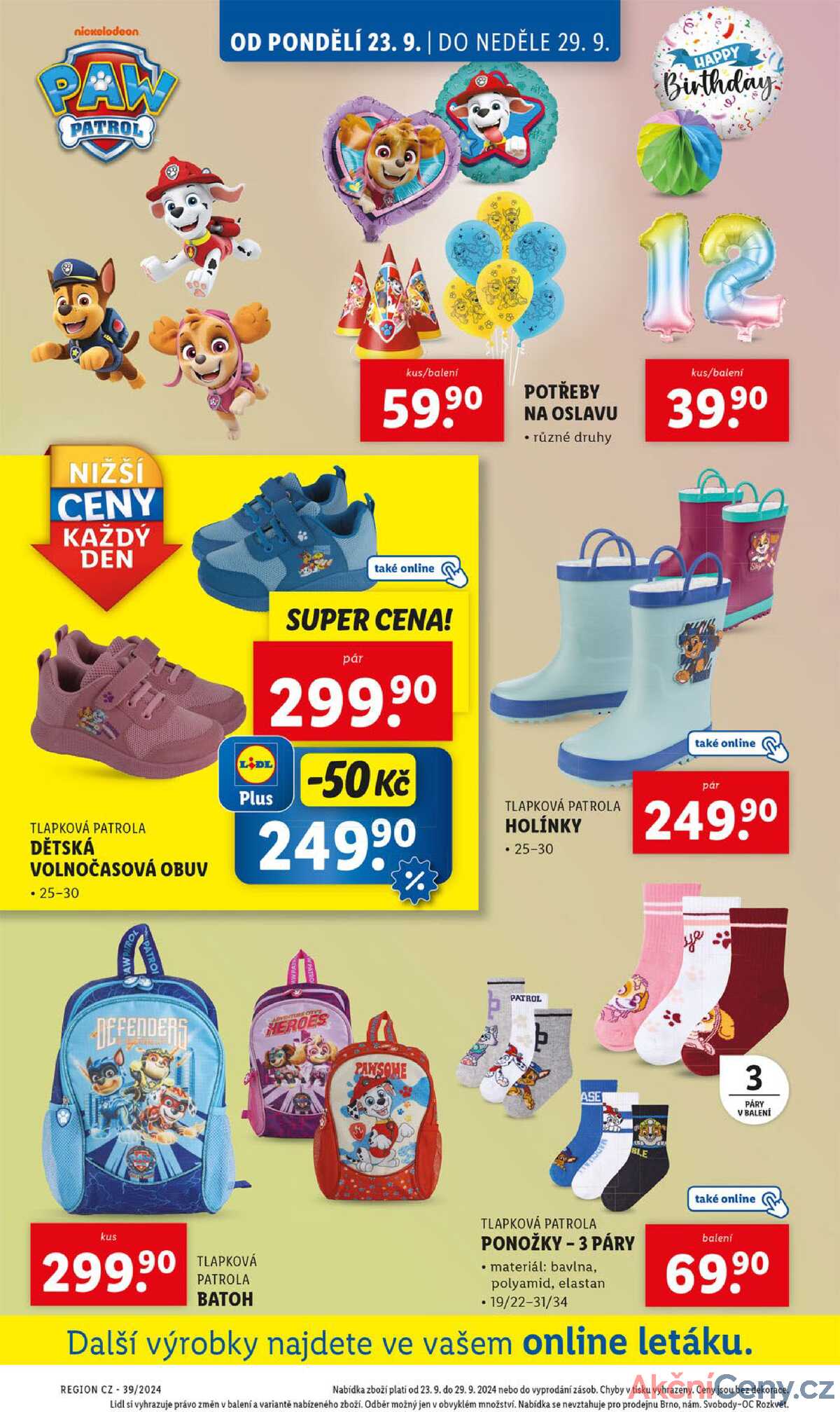 Leták Lidl strana 4/19