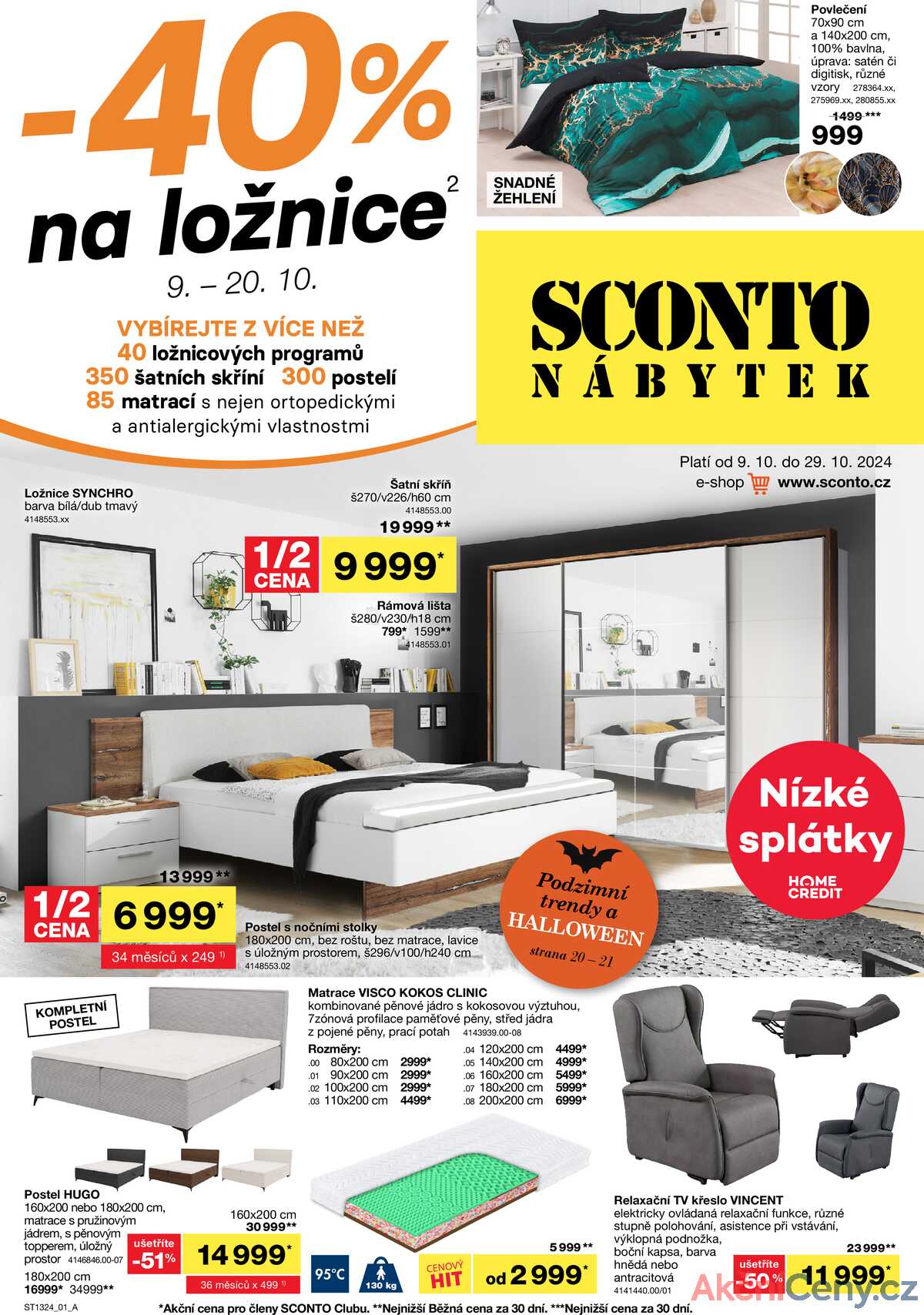 Leták SCONTO nábytek strana 1/24