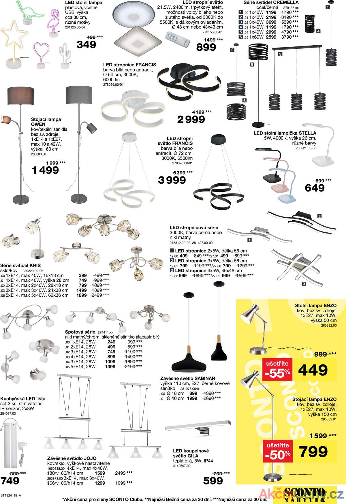 Leták SCONTO nábytek strana 19/24