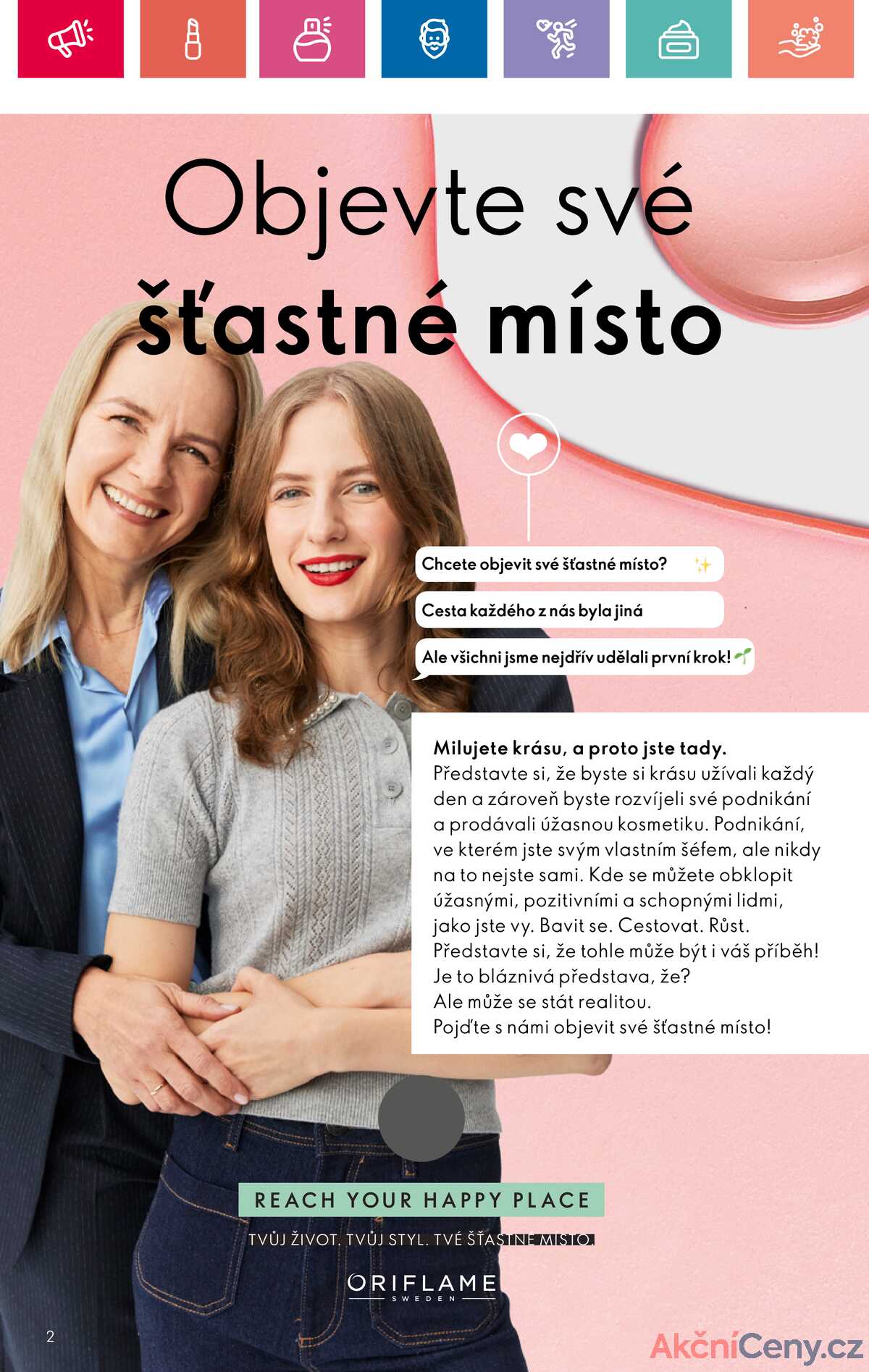 Leták Oriflame strana 2/180