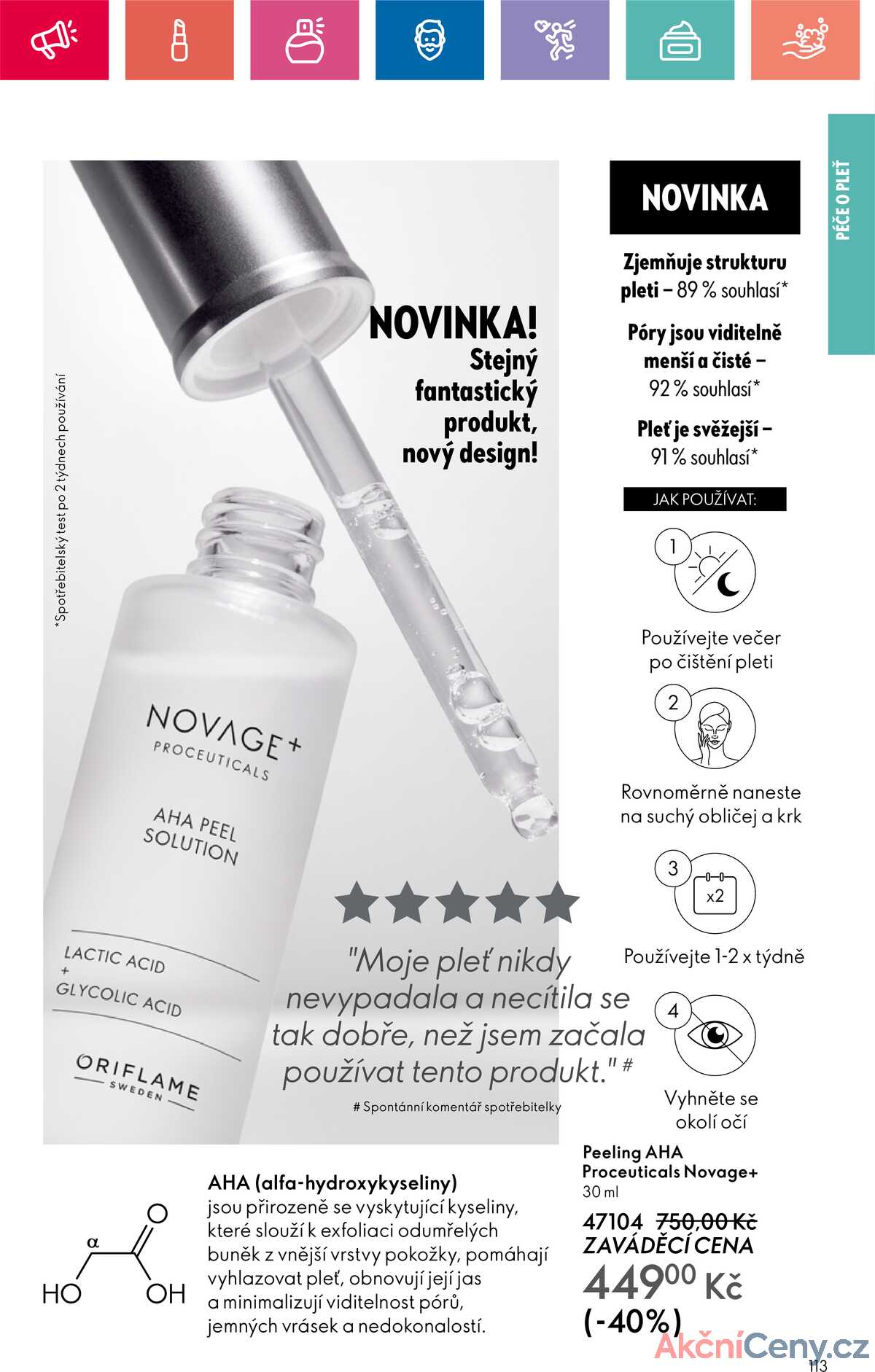 Leták Oriflame strana 113/180