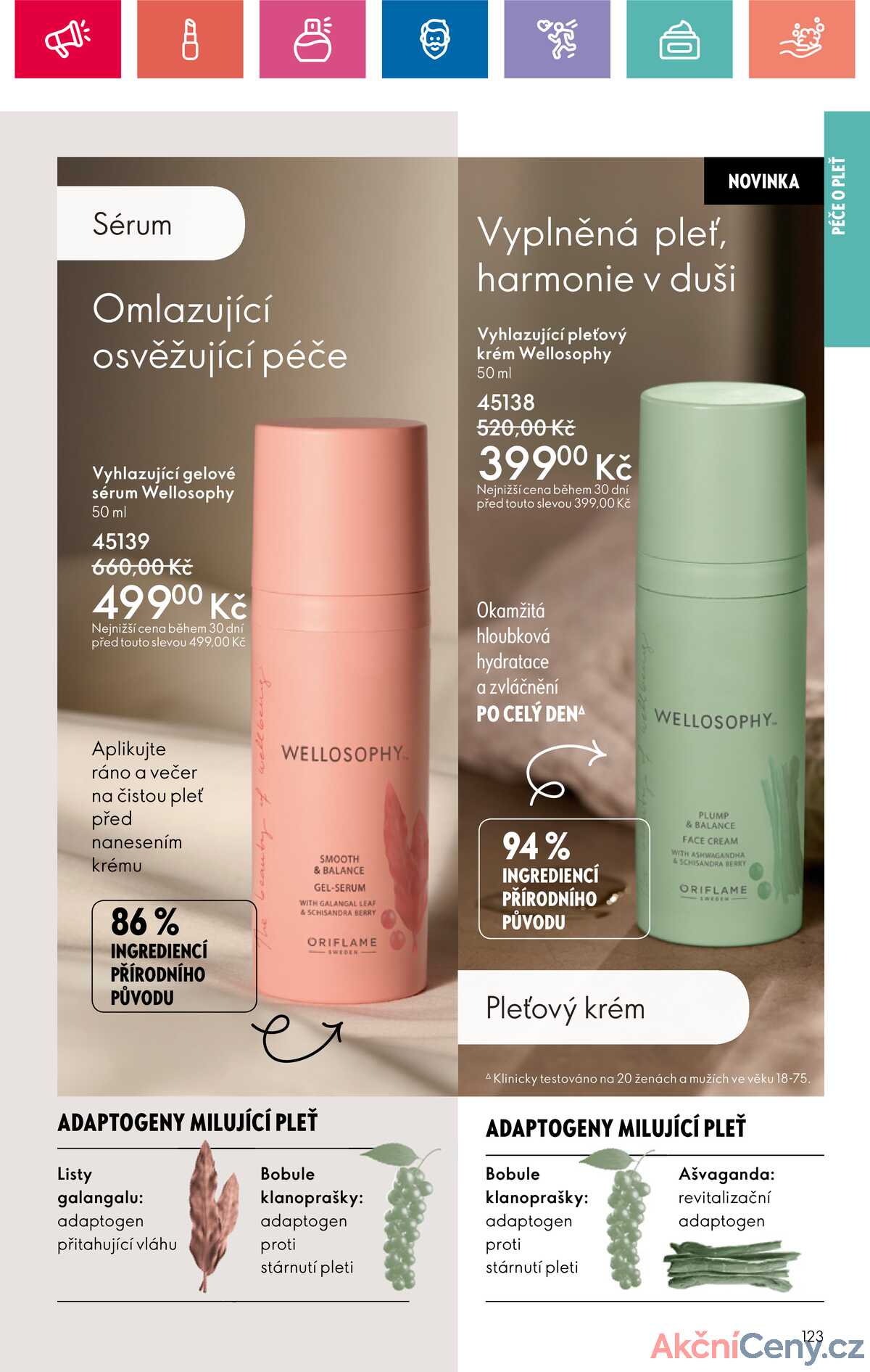 Leták Oriflame strana 123/180