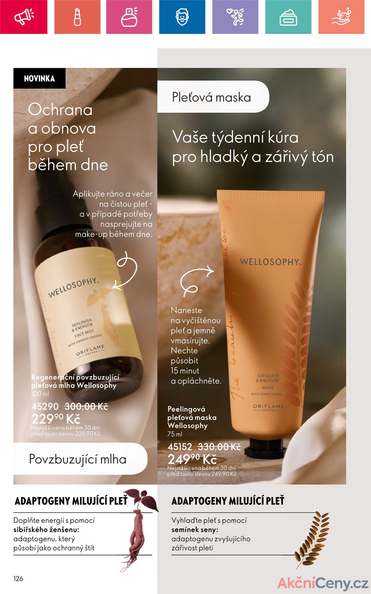 Leták Oriflame strana 126/180