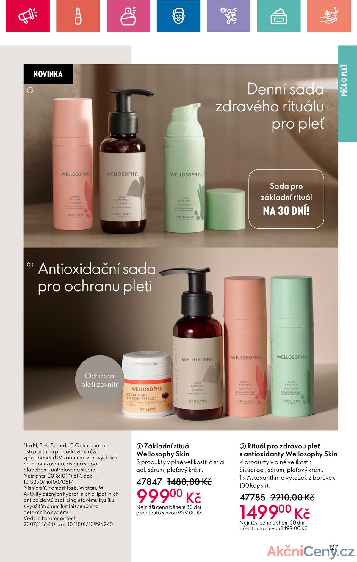 Leták Oriflame strana 127/180