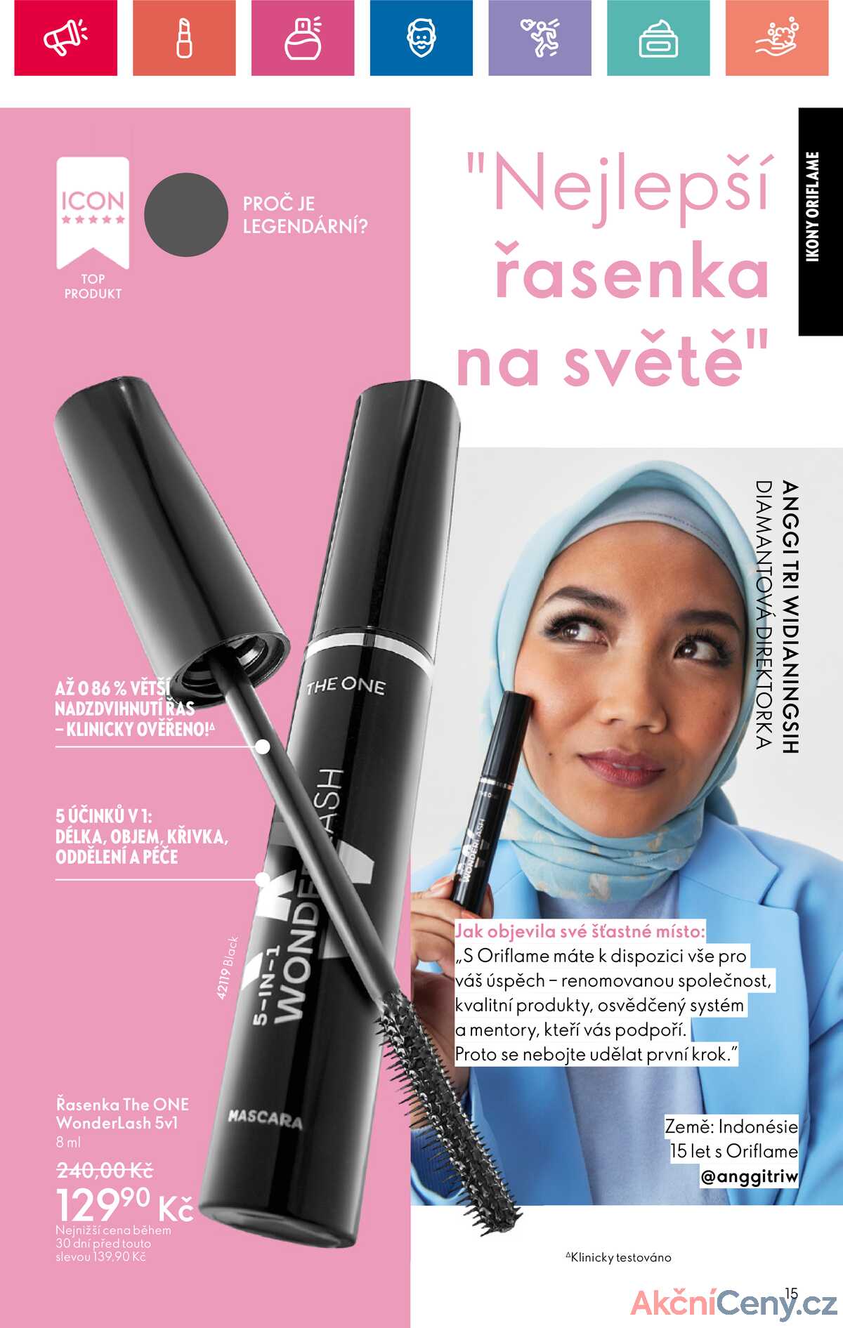 Leták Oriflame strana 15/180