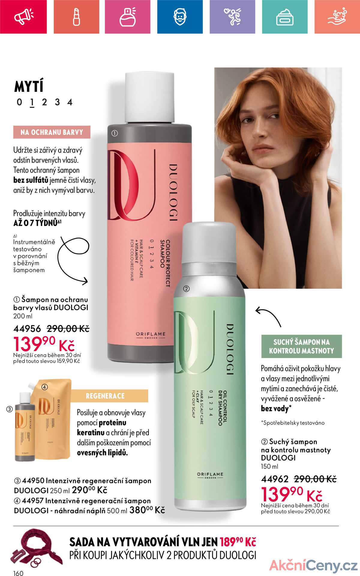 Leták Oriflame strana 160/180