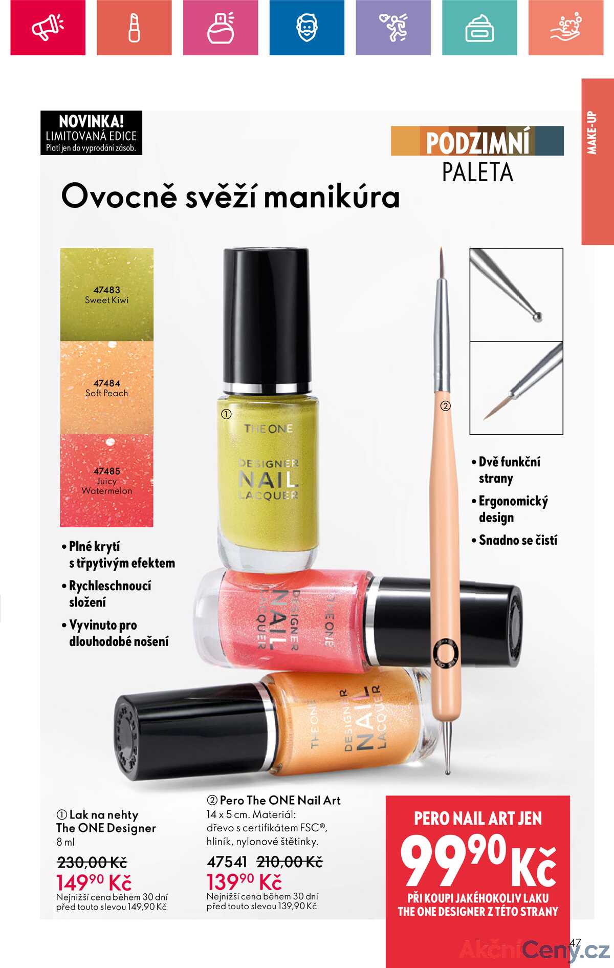 Leták Oriflame strana 47/180