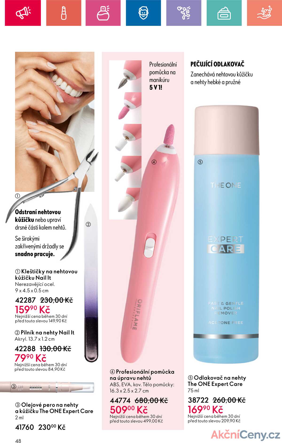 Leták Oriflame strana 48/180