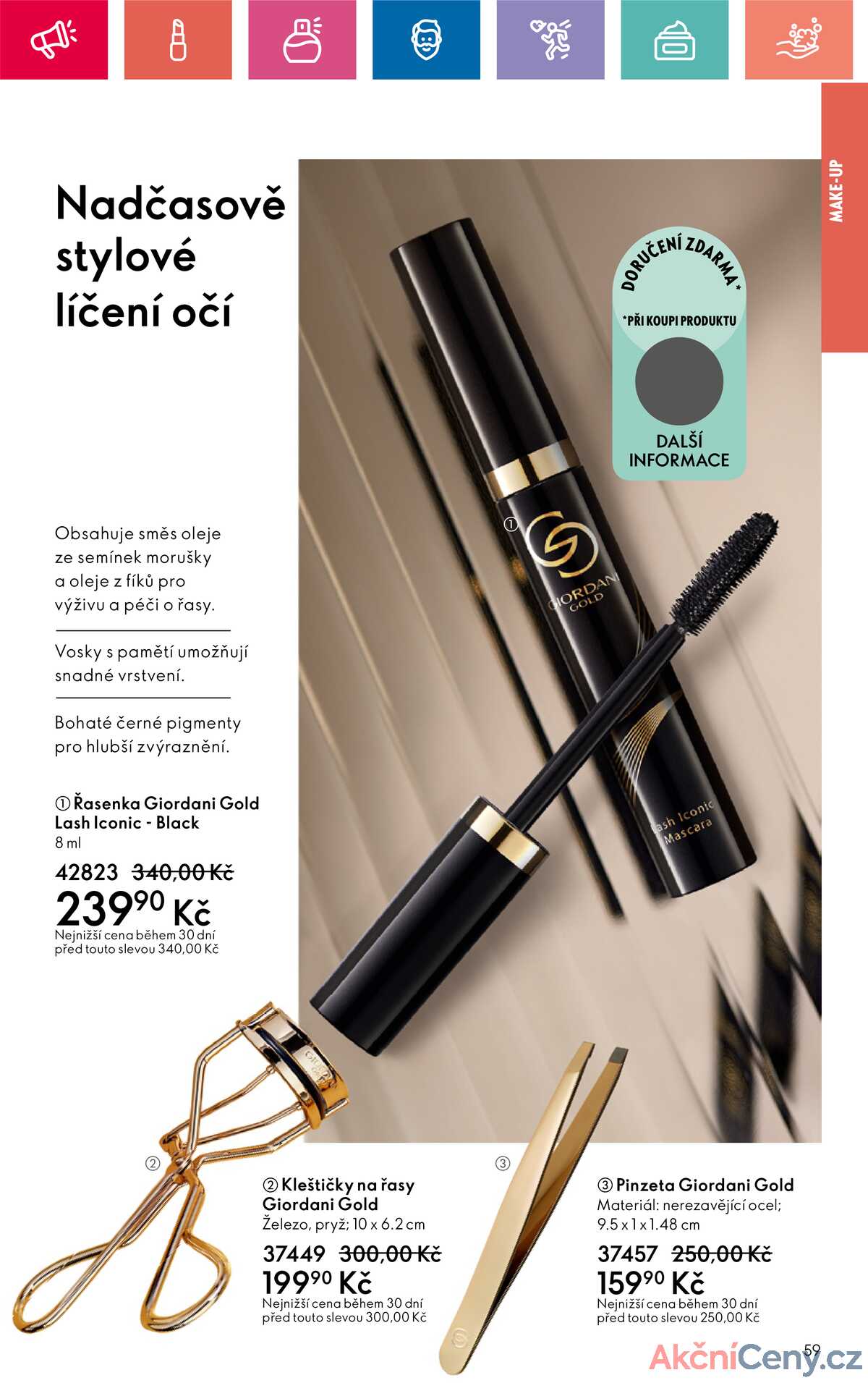 Leták Oriflame strana 59/180