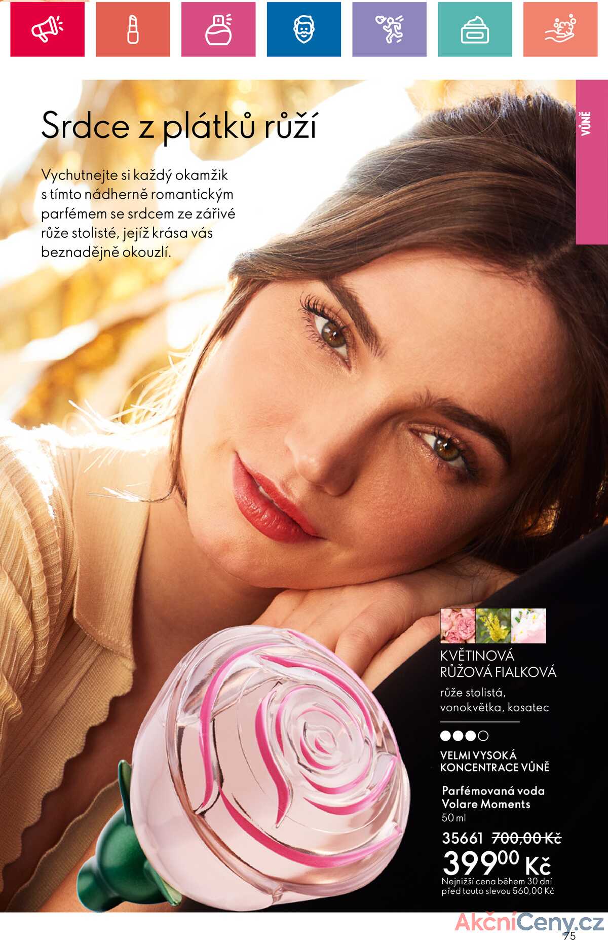 Leták Oriflame strana 75/180