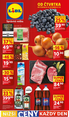 Lidl Čtvrtek od 24.10. do 27.10.2024