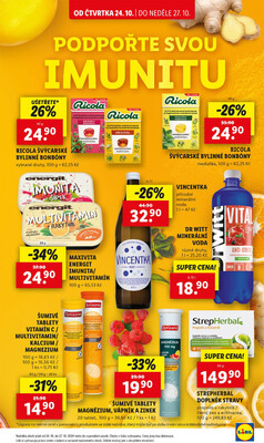 Lidl Čtvrtek od 24.10. do 27.10.2024