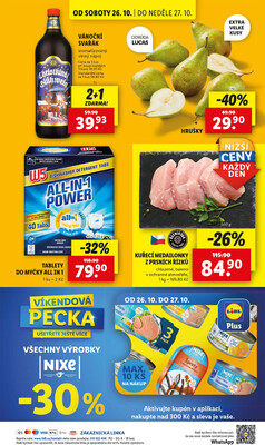 Lidl Čtvrtek od 24.10. do 27.10.2024