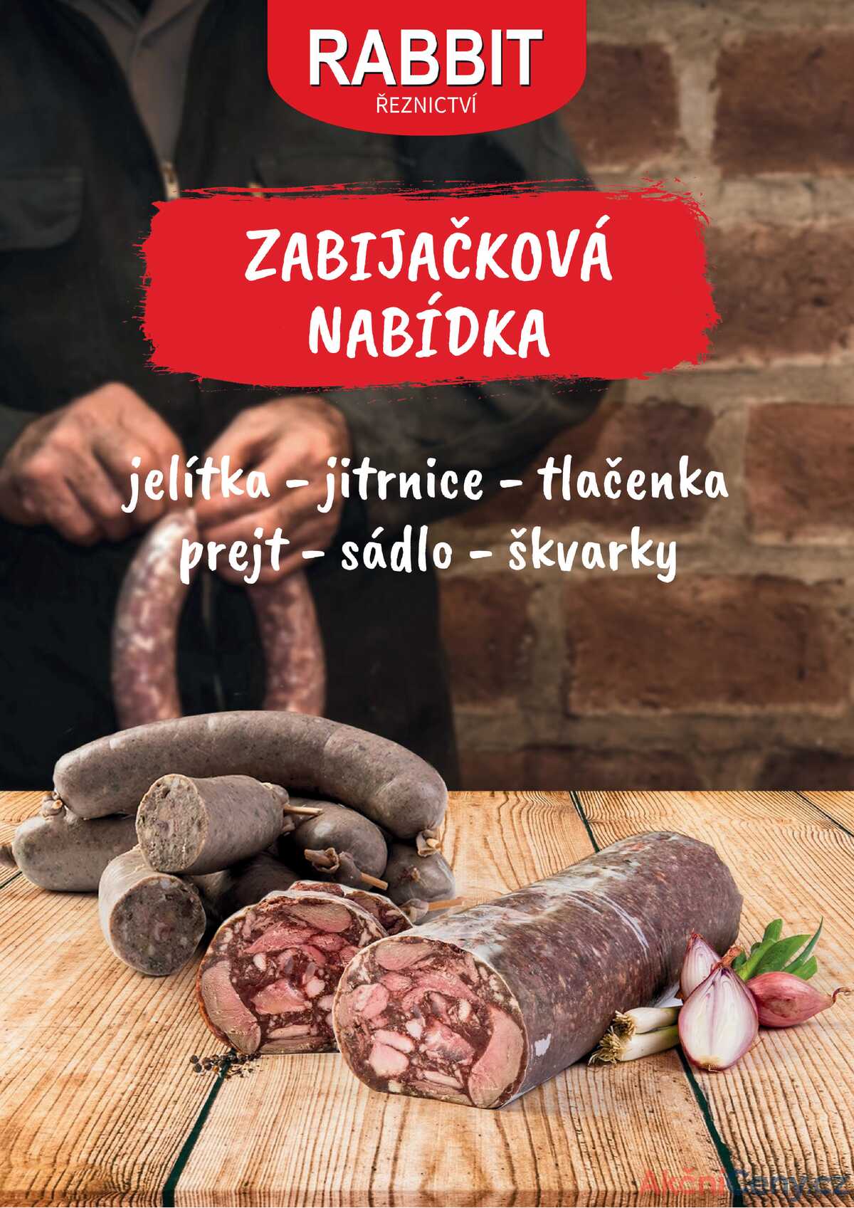 Leták RABBIT řeznictví strana 1/4