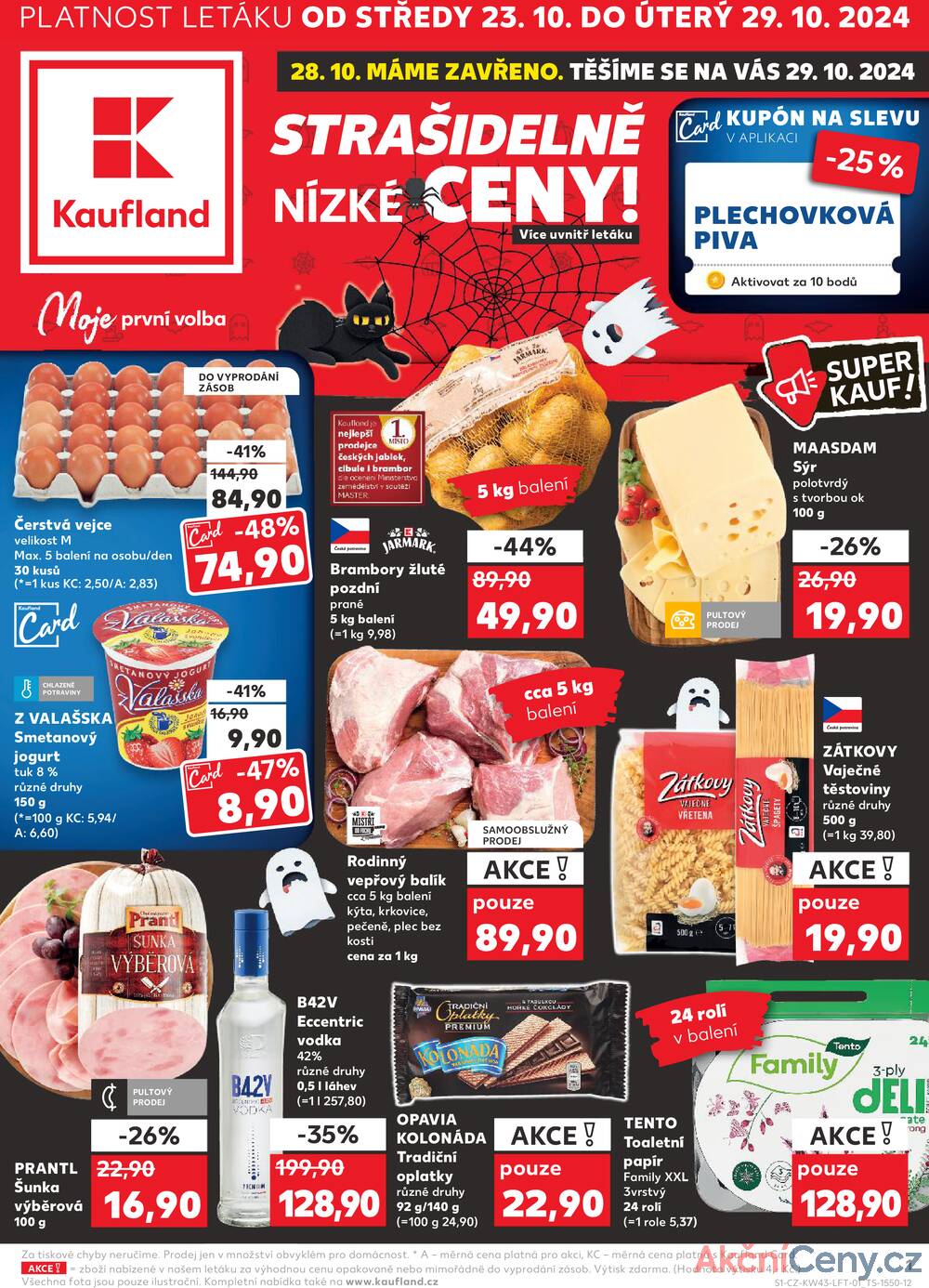 Leták Kaufland - Kaufland 23.10. - 29.10. - Kaufland - Bohumín - strana 1