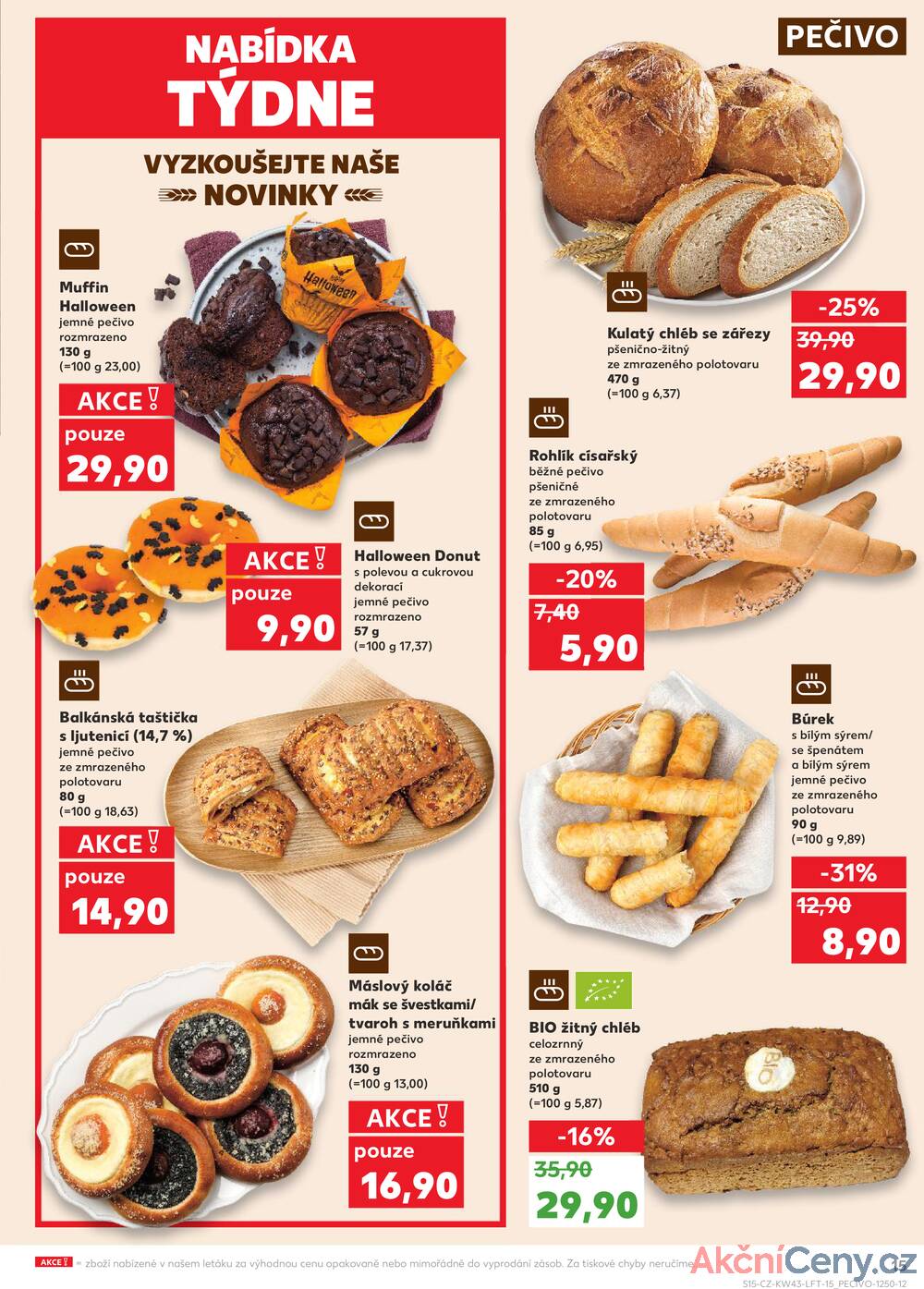 Leták Kaufland - Kaufland 23.10. - 29.10. - Kaufland - Bohumín - strana 15