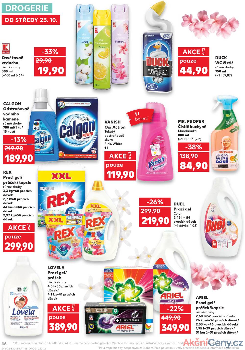 Leták Kaufland - Kaufland 23.10. - 29.10. - Kaufland - Bohumín - strana 46