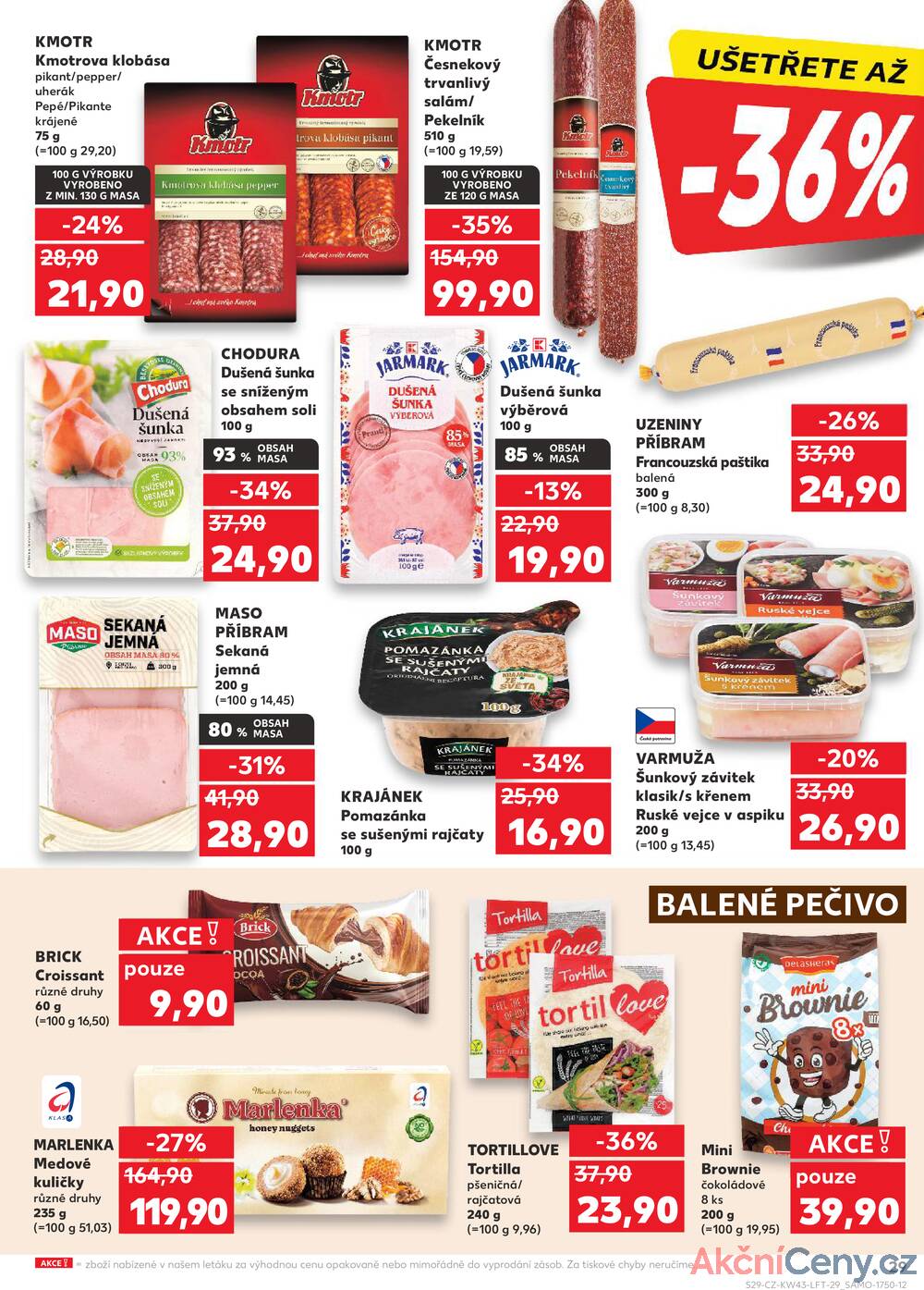 Leták Kaufland - Kaufland 23.10. - 29.10. - Kaufland - Šumperk - strana 29