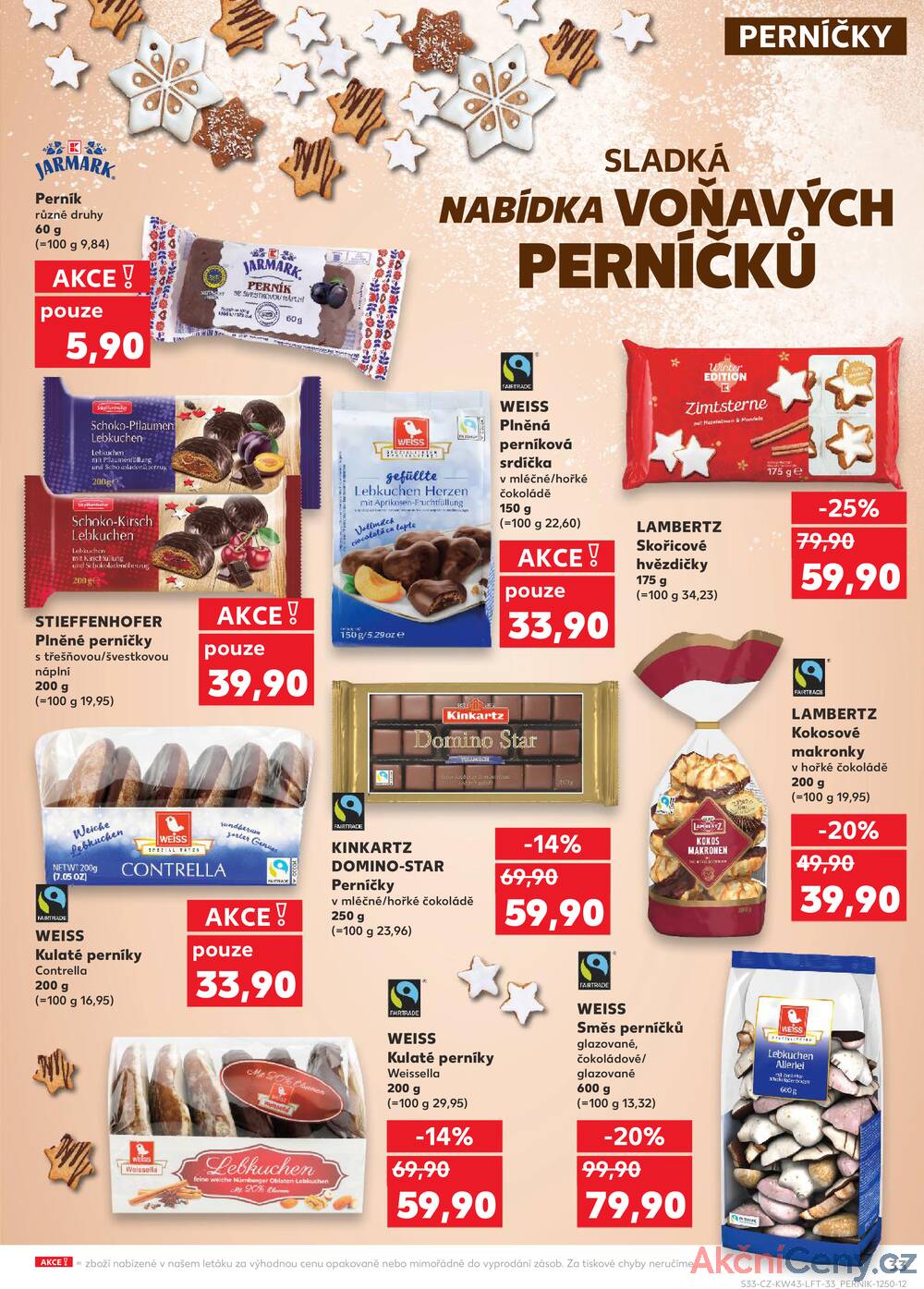 Leták Kaufland - Kaufland 23.10. - 29.10. - Kaufland - Šumperk - strana 33