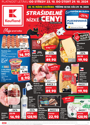 Leták Kaufland 23.10. - 29.10. - Kaufland - Šumperk