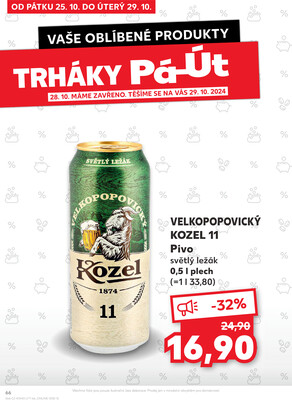 Kaufland 23.10. - 29.10. - Kaufland - Šumperk