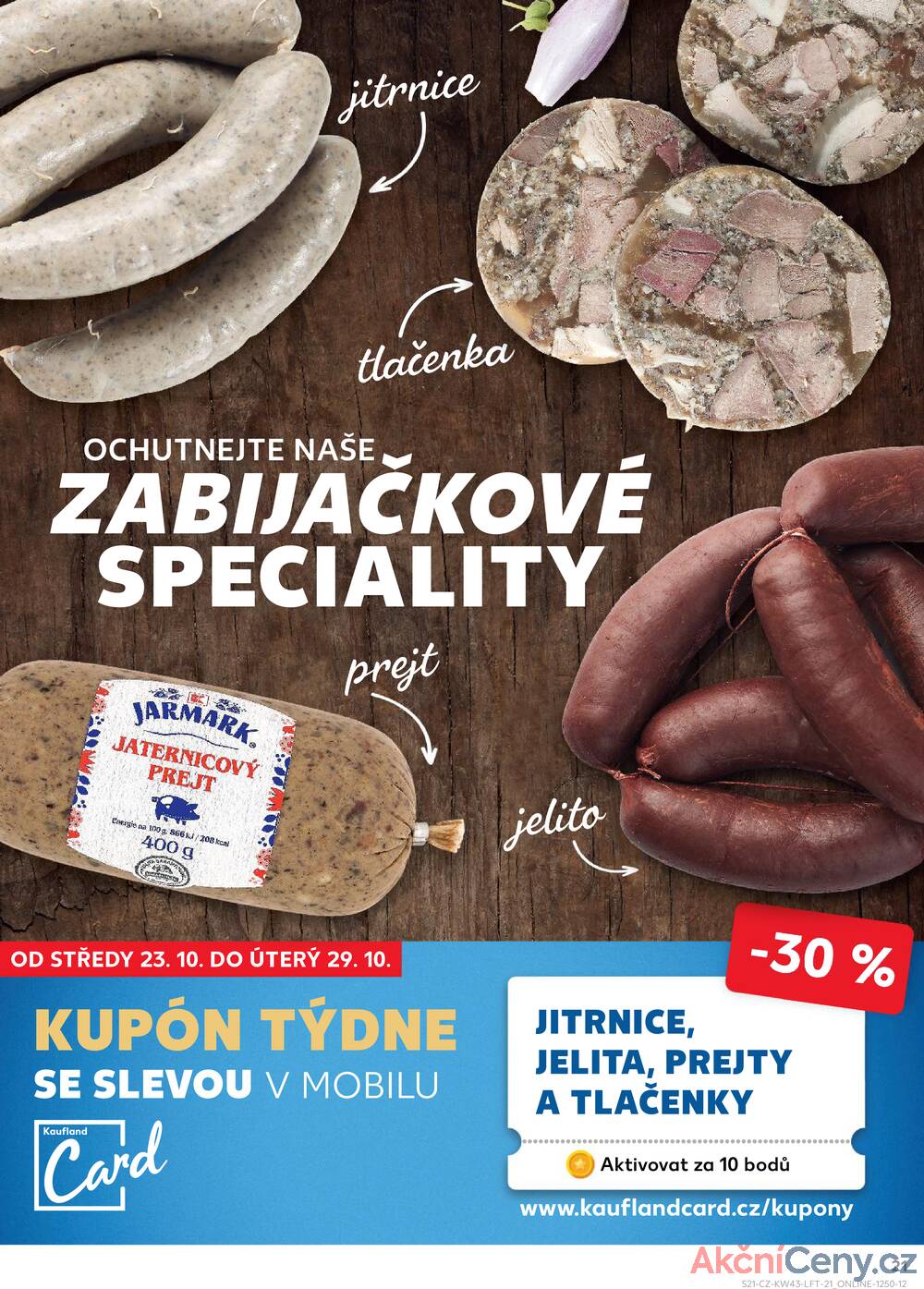 Leták Kaufland - Kaufland 23.10. - 29.10. - Kaufland - Otrokovice - strana 21