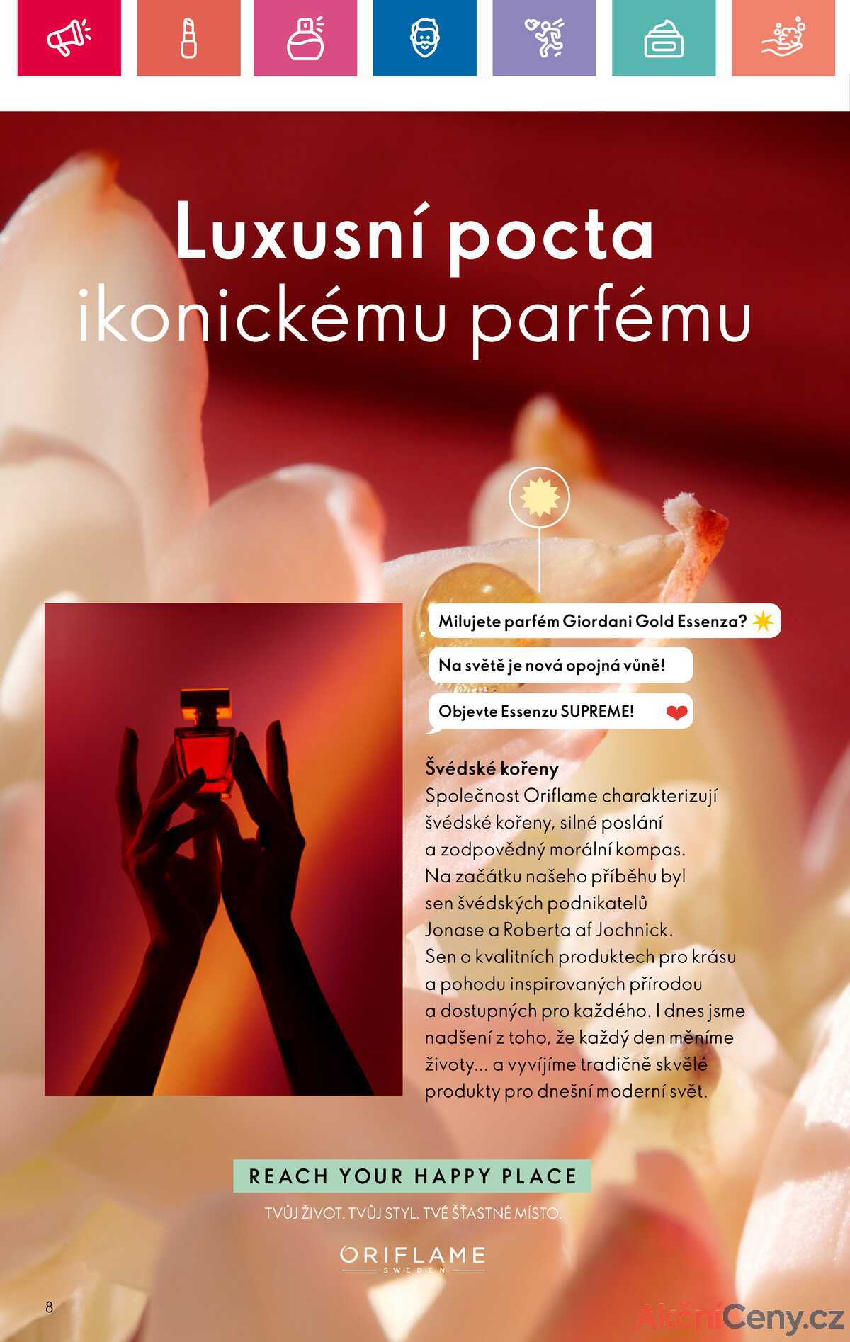 Leták Oriflame strana 8/180