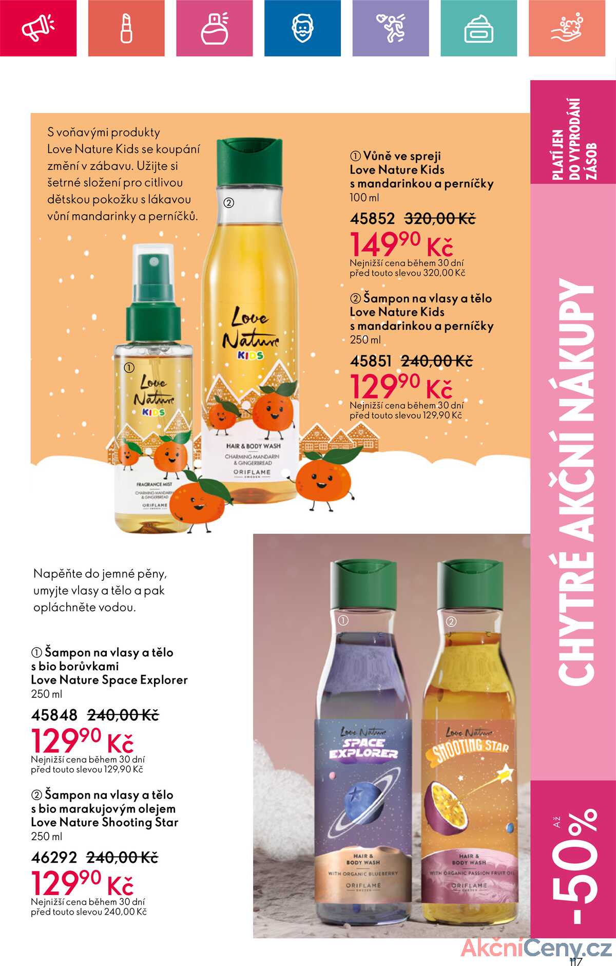 Leták Oriflame strana 117/180