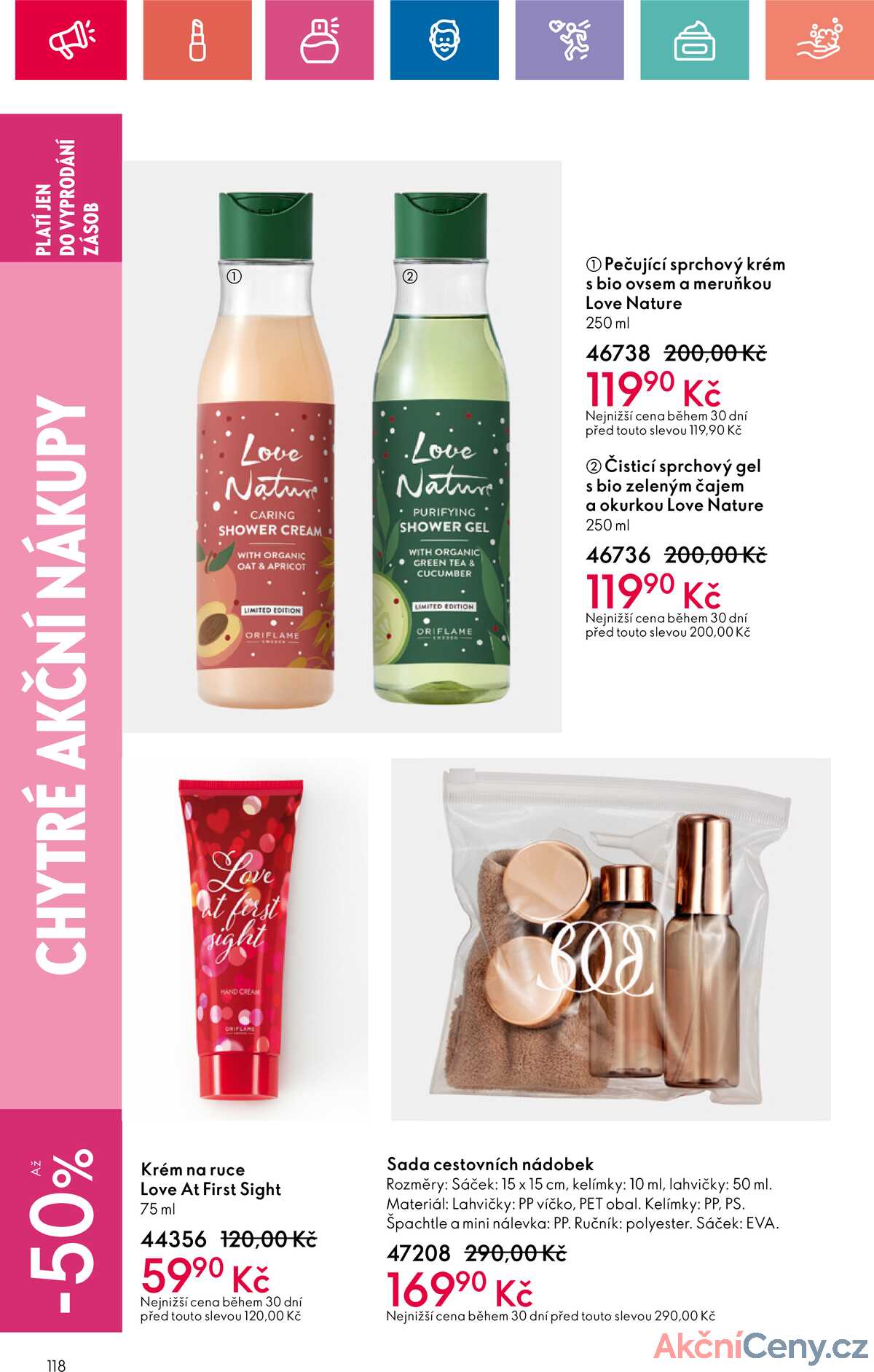 Leták Oriflame strana 118/180