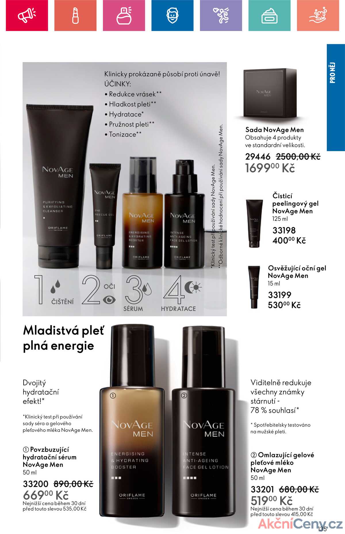 Leták Oriflame strana 135/180