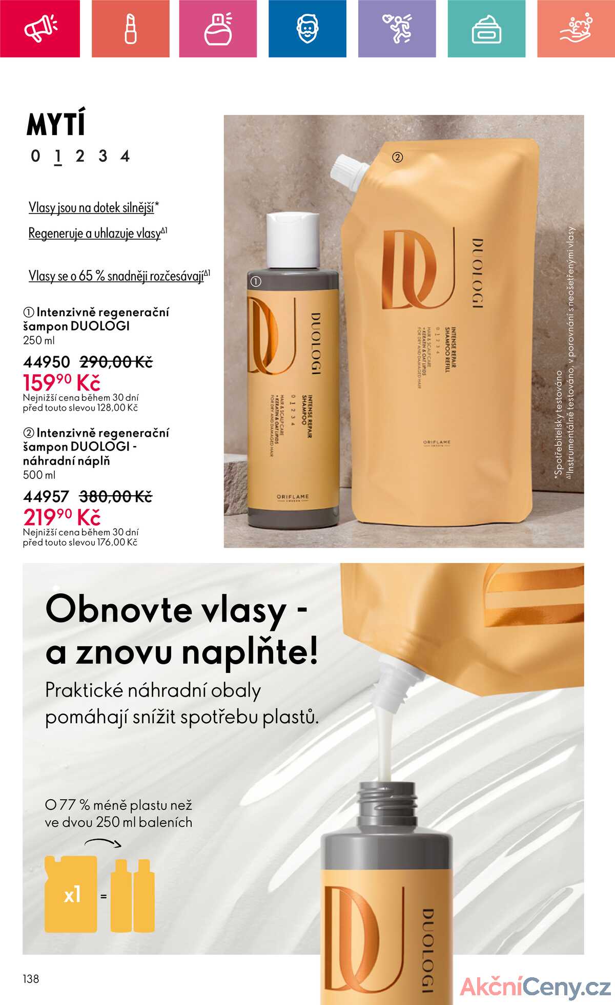 Leták Oriflame strana 138/180