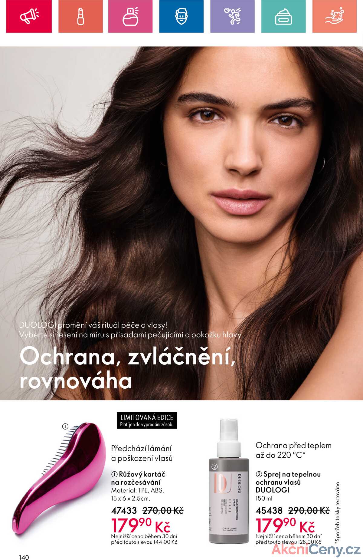 Leták Oriflame strana 140/180