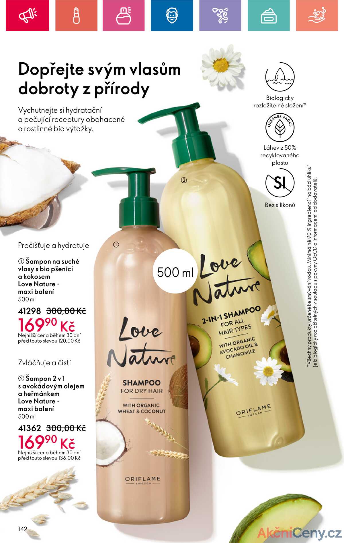 Leták Oriflame strana 142/180