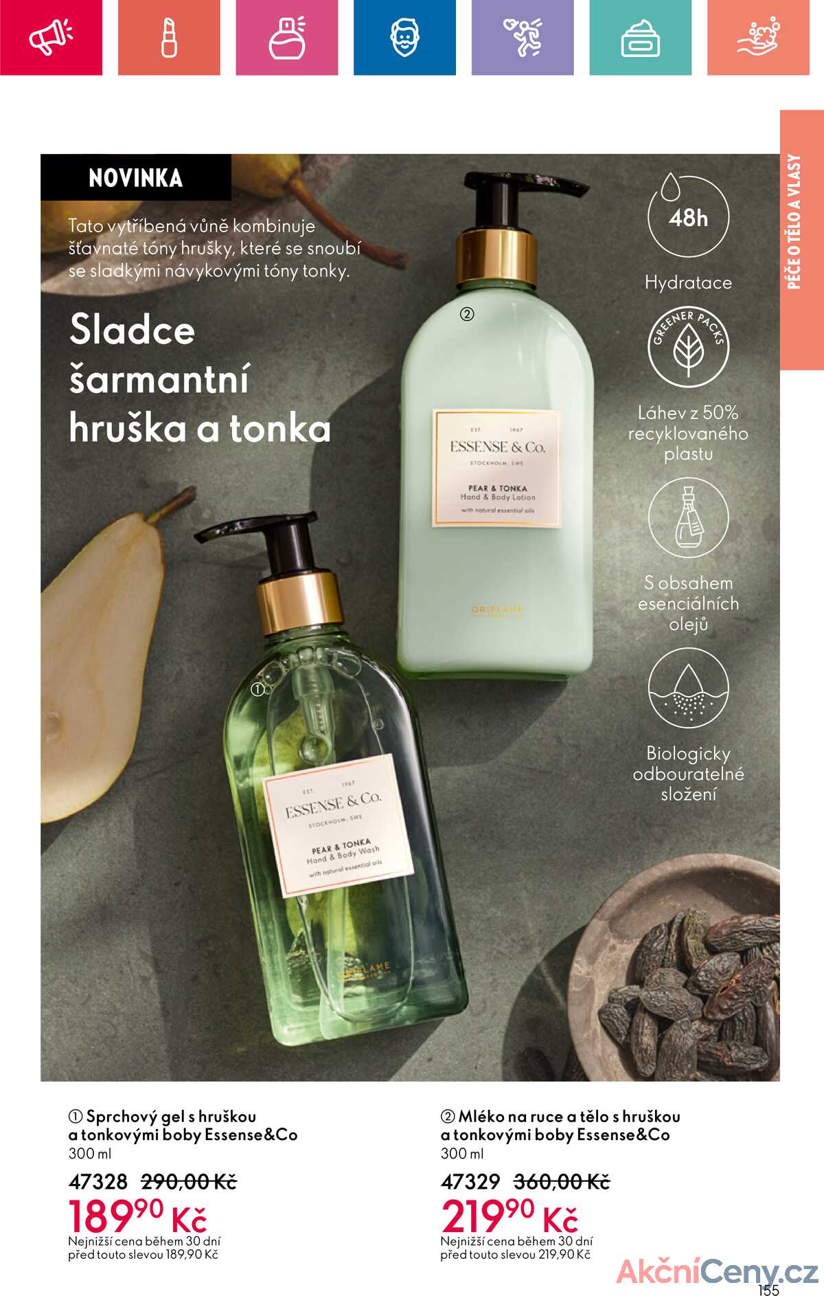 Leták Oriflame strana 155/180