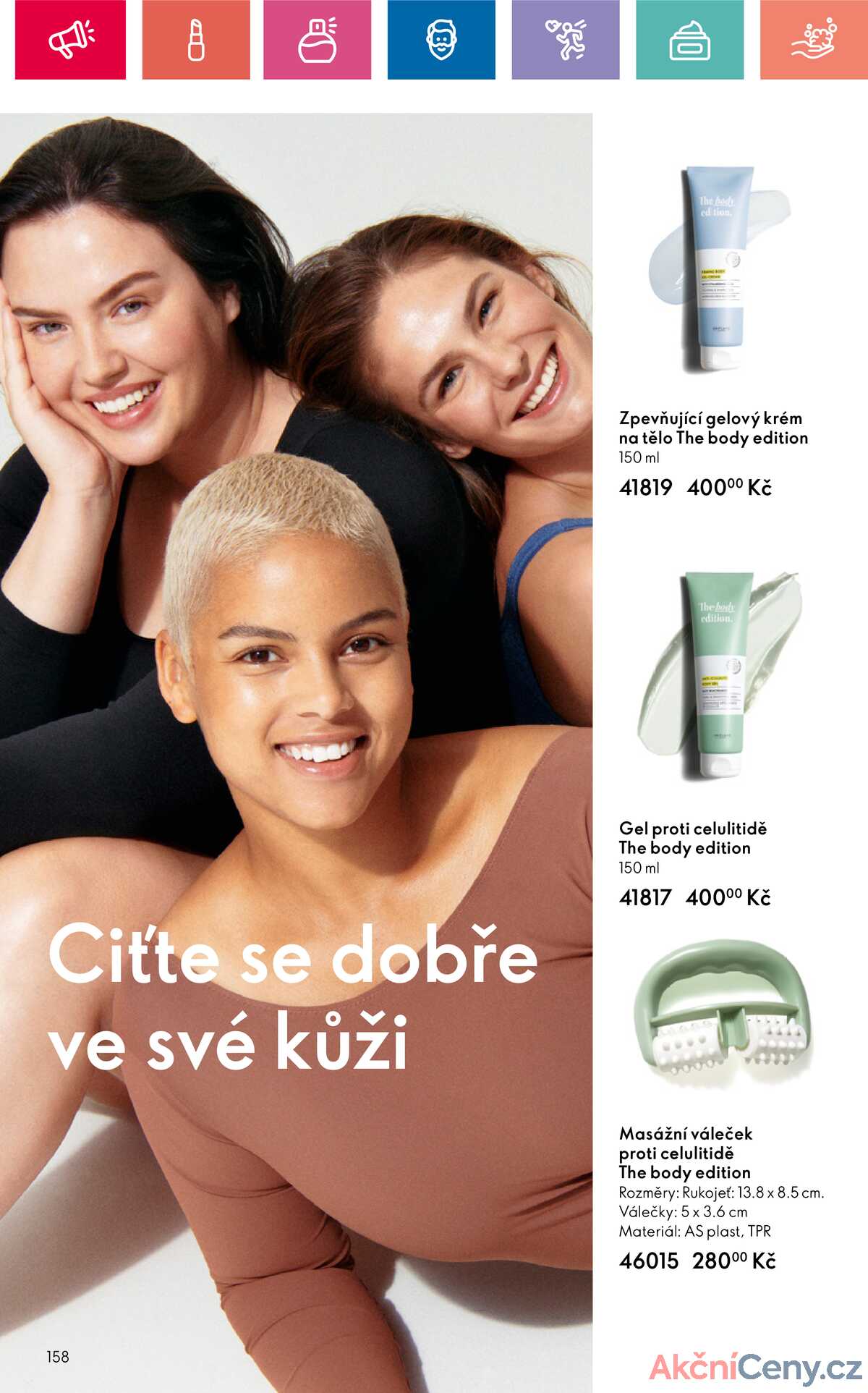 Leták Oriflame strana 158/180