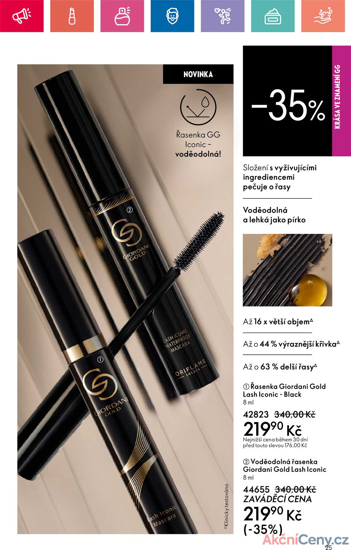 Leták Oriflame strana 25/180