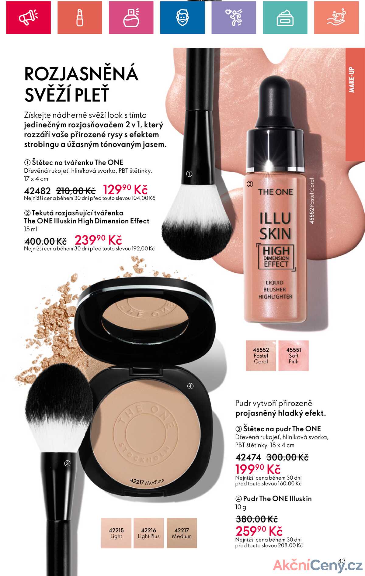 Leták Oriflame strana 43/180