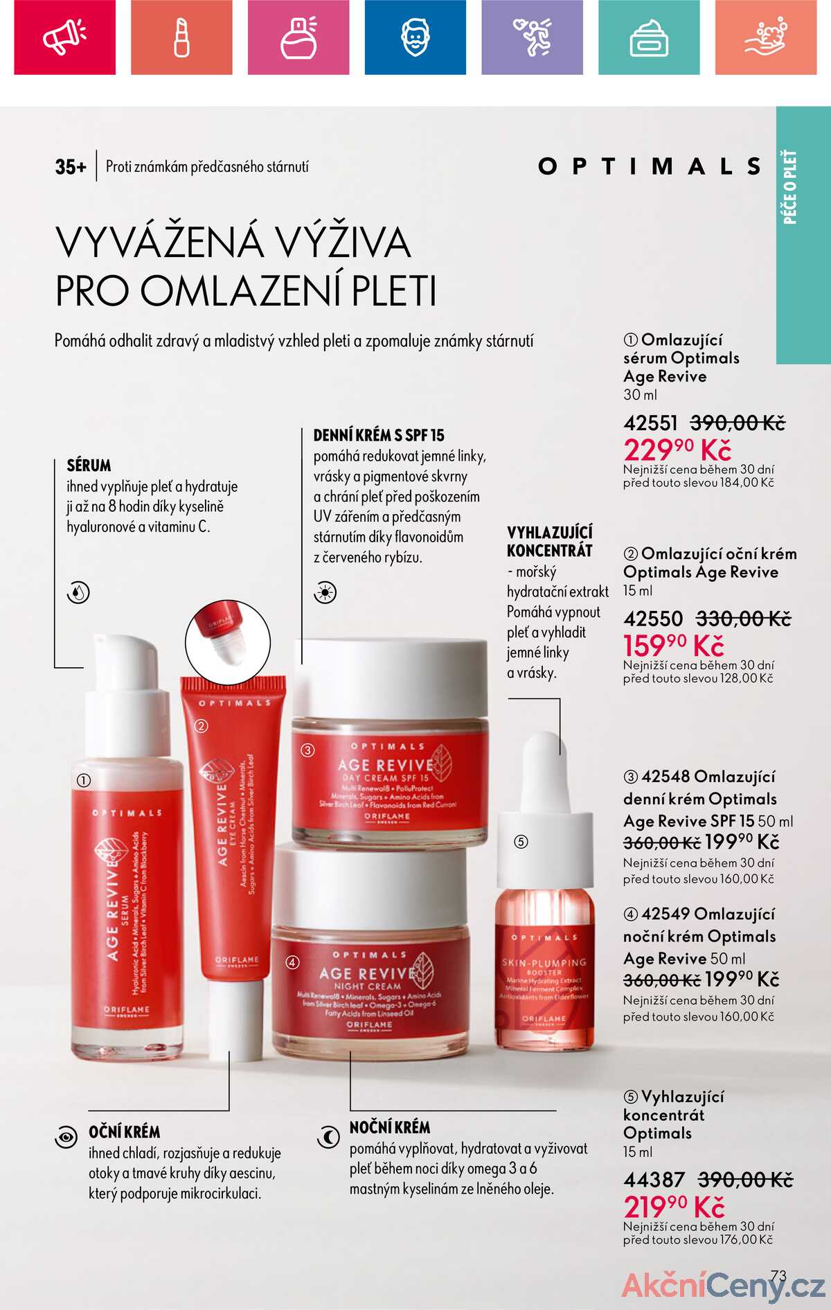 Leták Oriflame strana 73/180