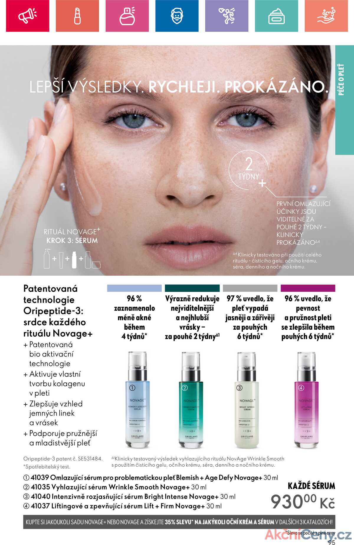 Leták Oriflame strana 95/180