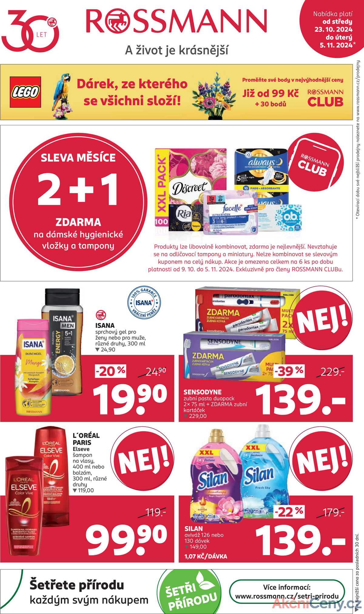 Leták Rossmann strana 1/21