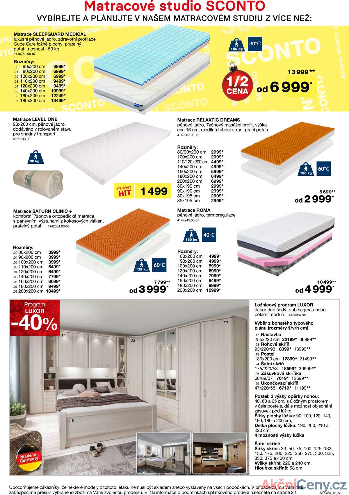 Leták SCONTO nábytek strana 12/24