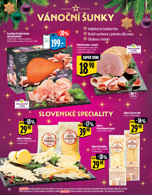 Albert  Hypermarket katalog Vánoce od 29.10. do 19.11.2024